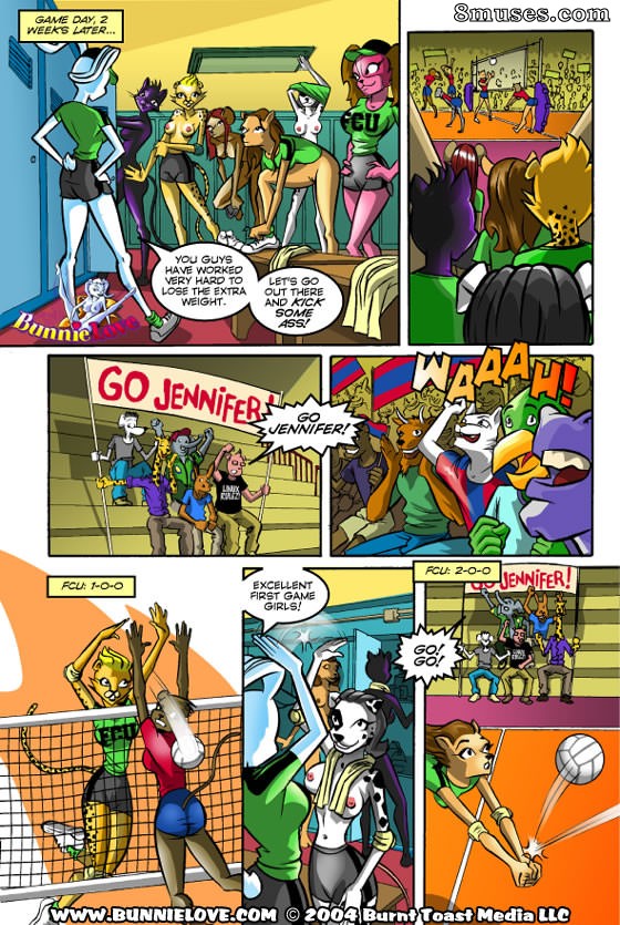 Burnt Toast Media Comics - Amor de coelha 3 - Esforço em equipe - Página 12