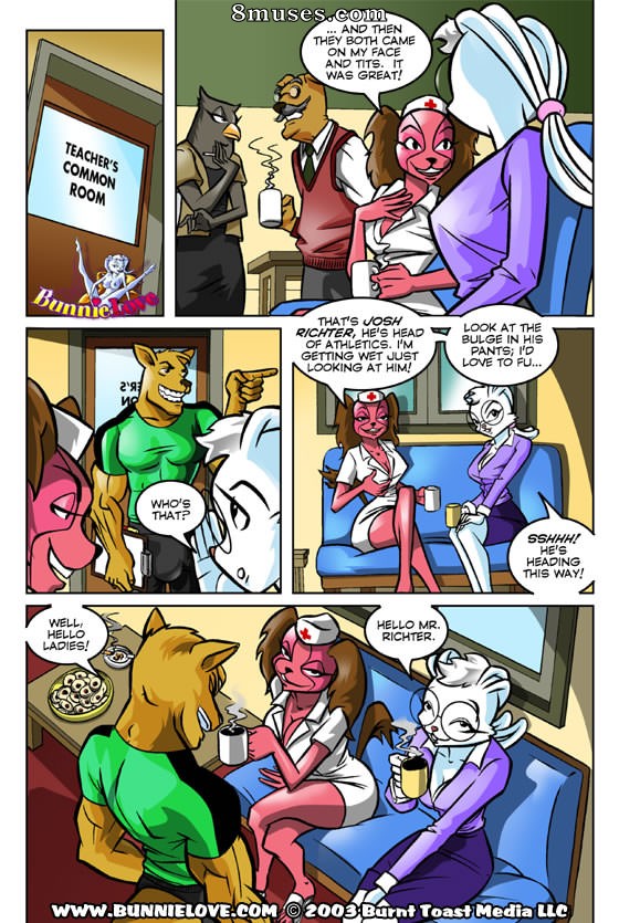 Burnt Toast Media Comics - Bunnie Love 3 - A Team Effort - Page 2