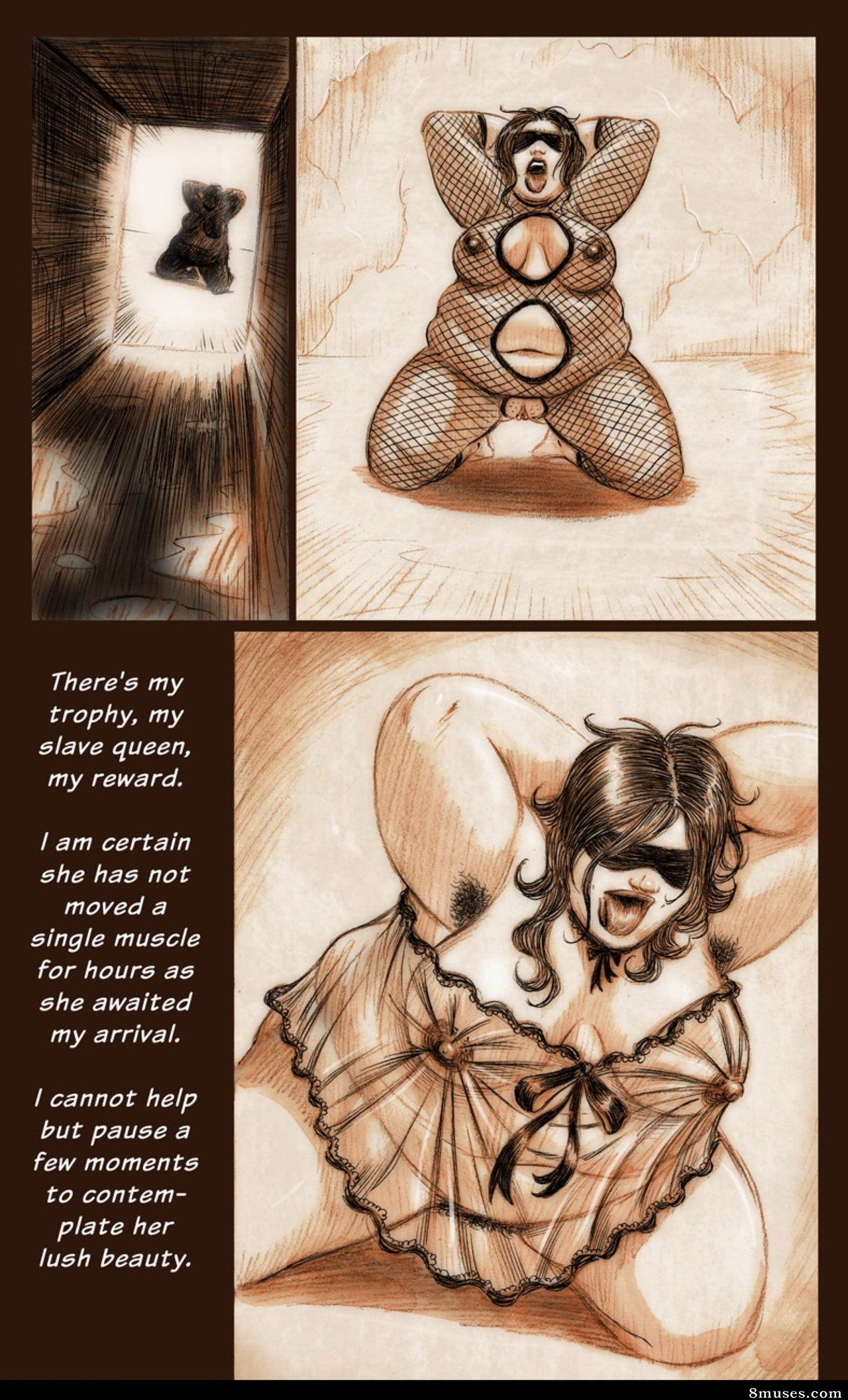Coax Comics - Sonho de bondage do maníaco por açúcar - Página 5