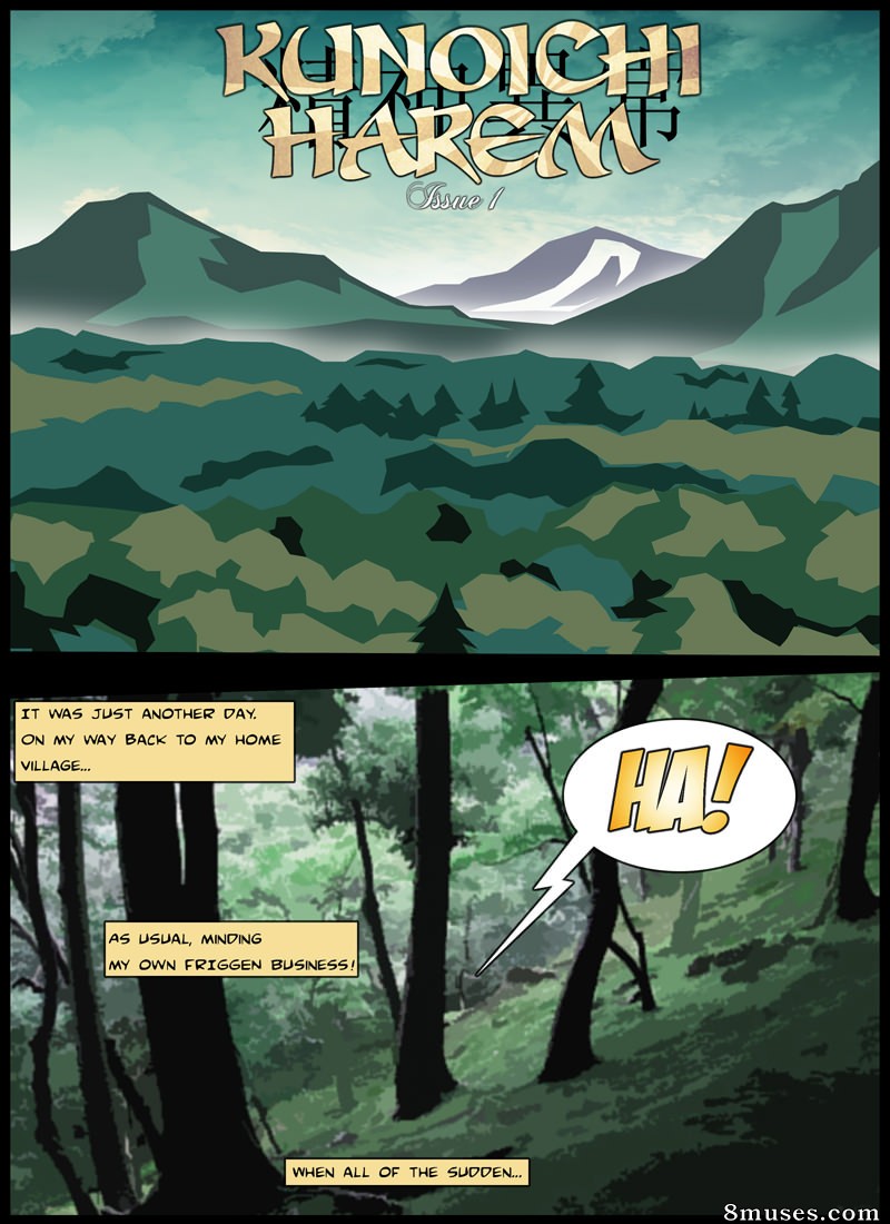 Onagi - Kunoichi Harem Issue 1 - Page 2