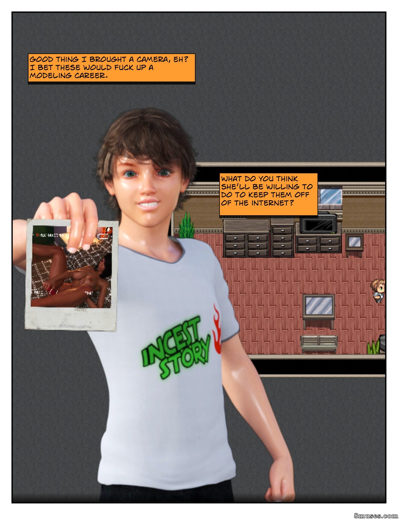 Icstor Comics - História de incesto - Parte 4- Nicole - Página 10