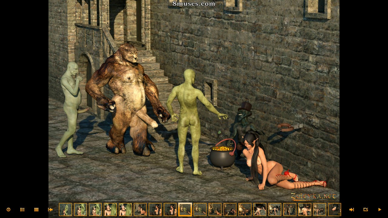 Zuleyka 3D Comics - Negócios de Goblins - Página 47