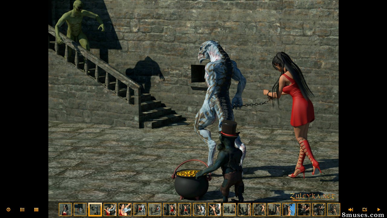 Zuleyka 3D Comics - Negócios de Goblins - Página 3