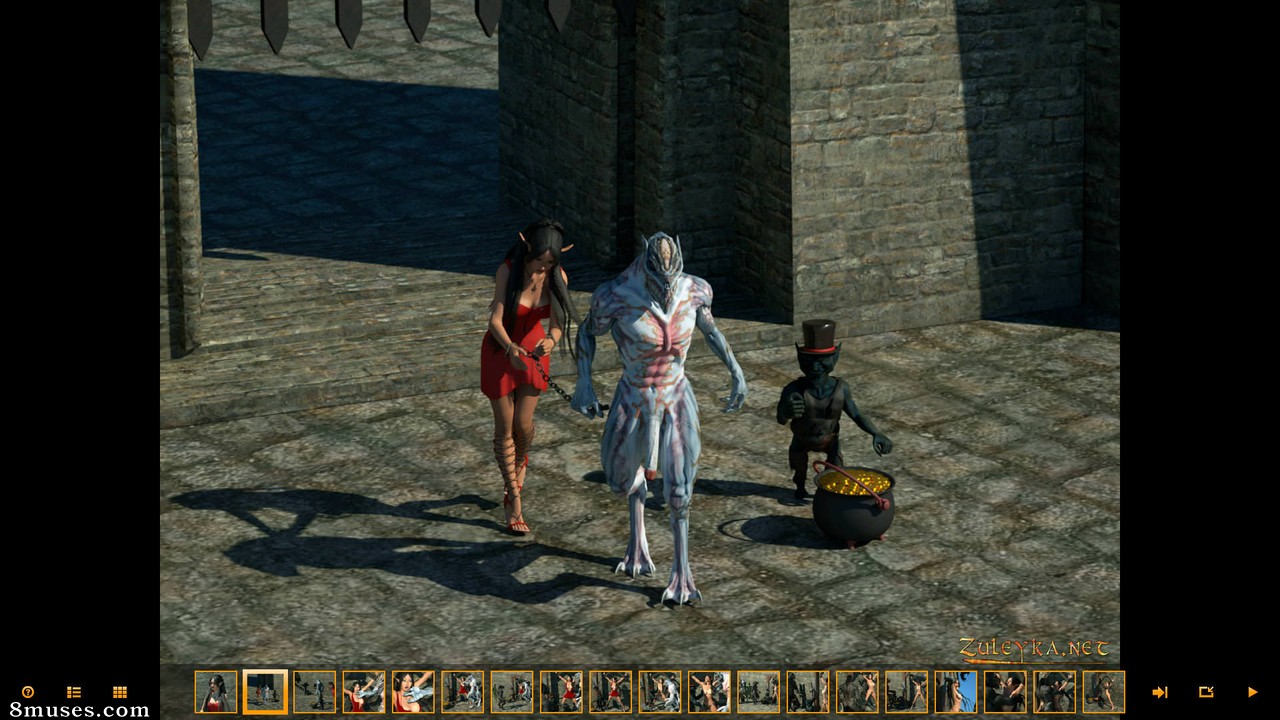 Zuleyka 3D Comics - Negócios de Goblins - Página 2