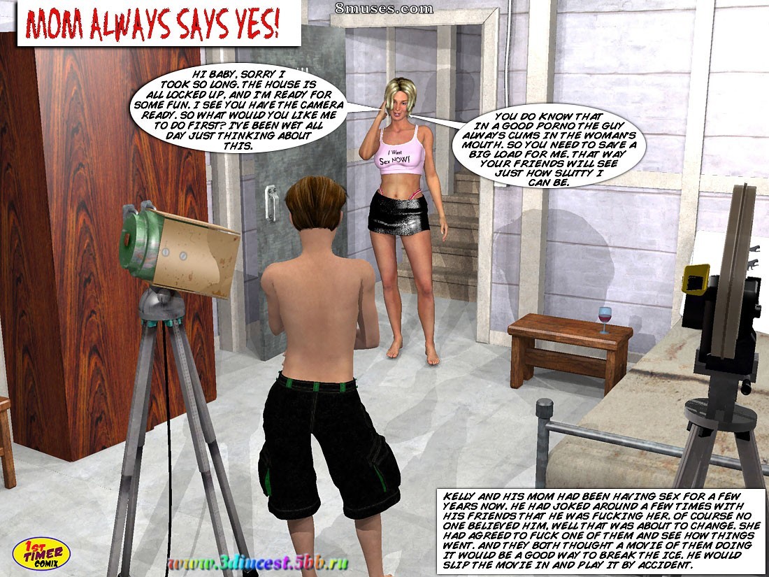 1st Timer Comix - Mom Always Says Yes - Page 1