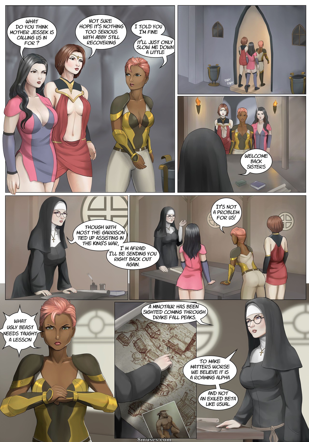 Page 2 | Various-Authors/Radisty/Nun-and-Bull | 8muses - Sex Comics