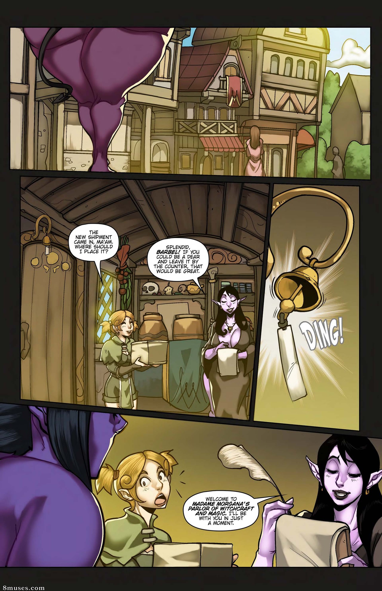 Madame Morganas Parlor of Witchcraft and Magic - Issue 1 - Page 4