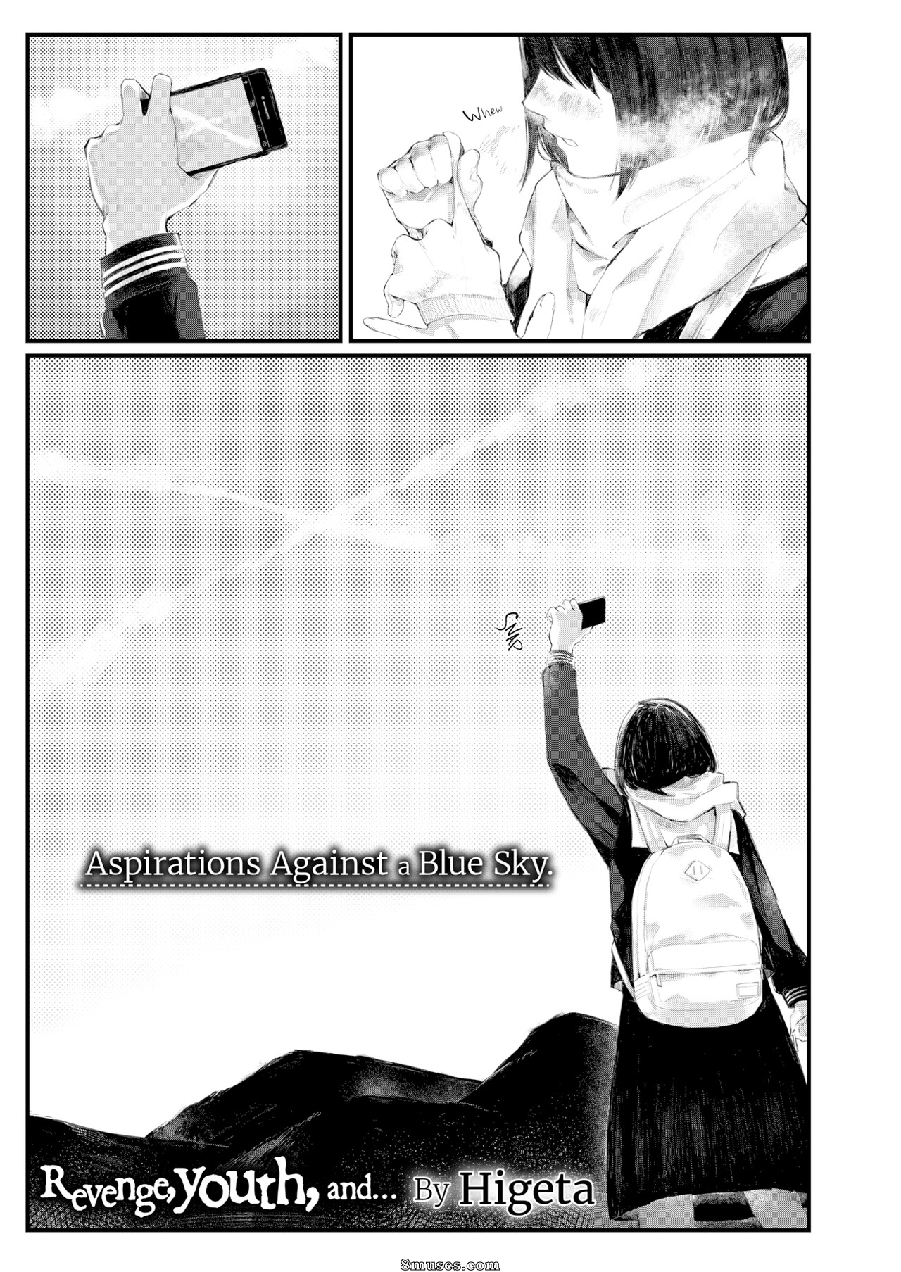 Page 1 | Fakku-Comics/Higeta/Aspirations-Against-a-Blue-Sky | 8muses - Sex  Comics