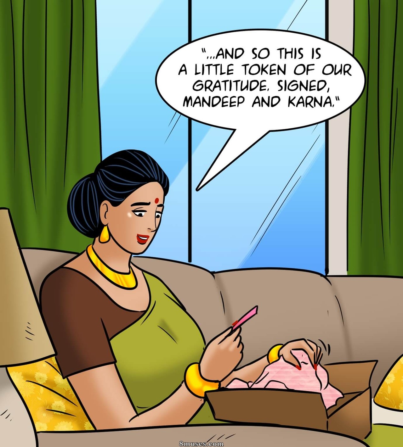 Velamma - Issue 106 - Filling Someone Else's... Shoes - Page 9