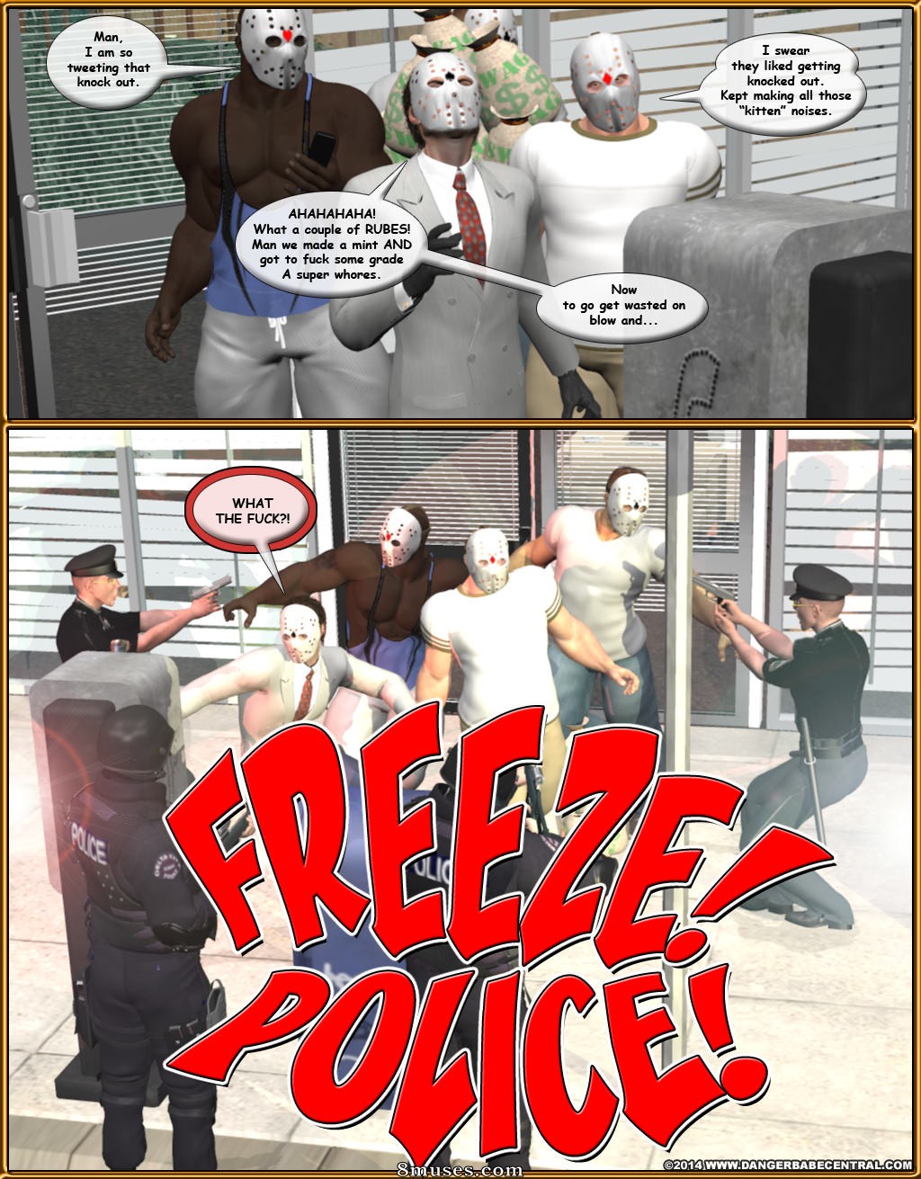 3D - Alpha Woman and Alpha Girl vs The Thunderbirds - Page 48