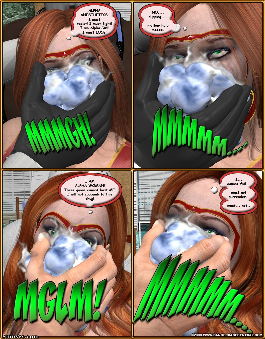 3D - Alpha Woman and Alpha Girl vs The Thunderbirds - Page 20