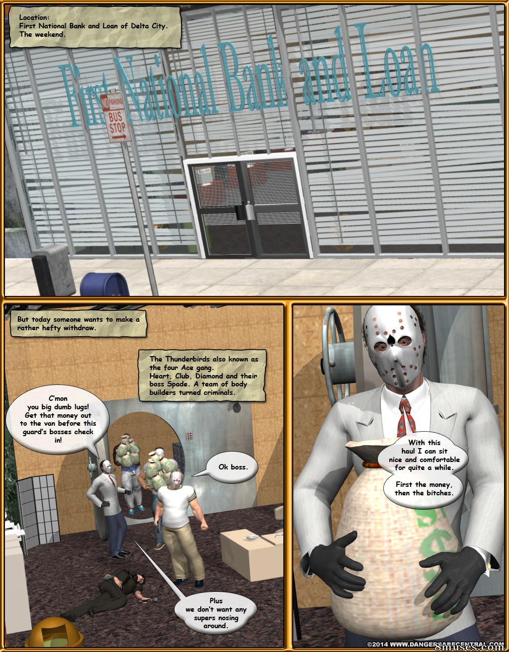 3D - Alpha Woman and Alpha Girl vs The Thunderbirds - Page 2