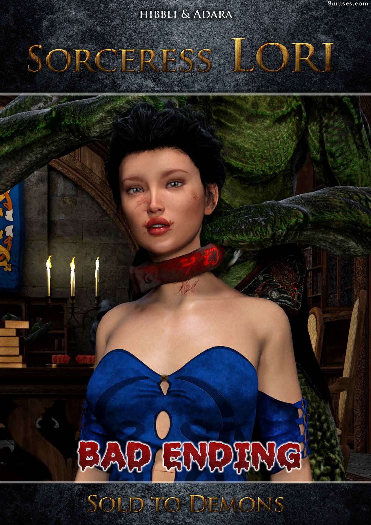 Sorceress Lori Sold to Demons - Bad Ending - Story - Page 1