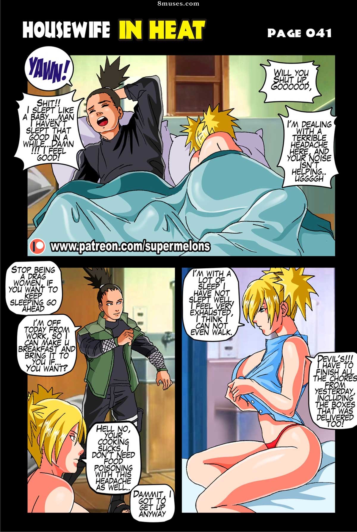 Super Melons - Housewife In Heat - Temari - Page 43