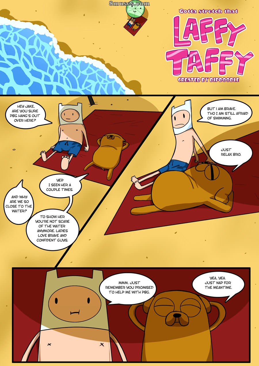 Adventure Time Collection - Gotta Stretch That Laffy Taffy - Page 1