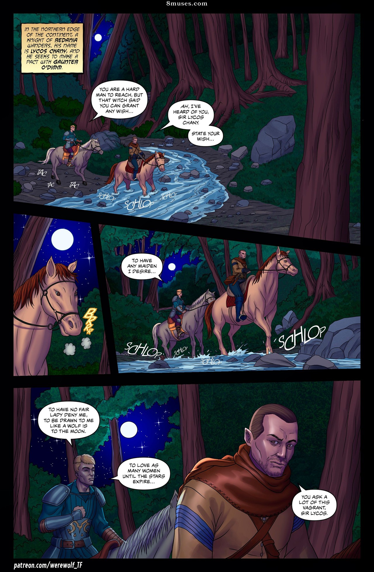 Locofuria Comics - Heart of Lycans - Page 1
