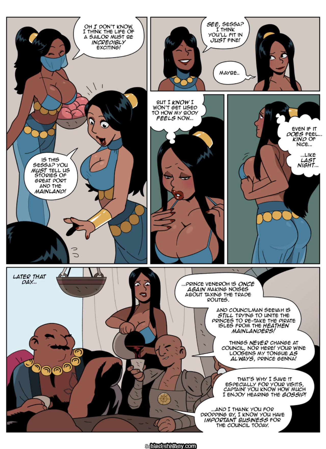 Série Au-delà - Les îles des rêves - Page 17