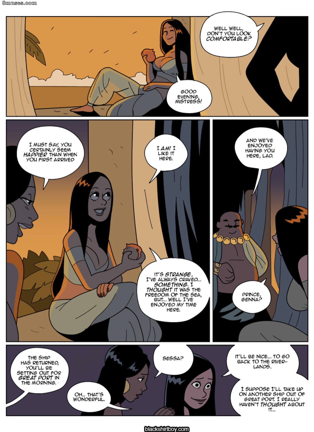 Série Au-delà - Les îles des rêves - Page 20