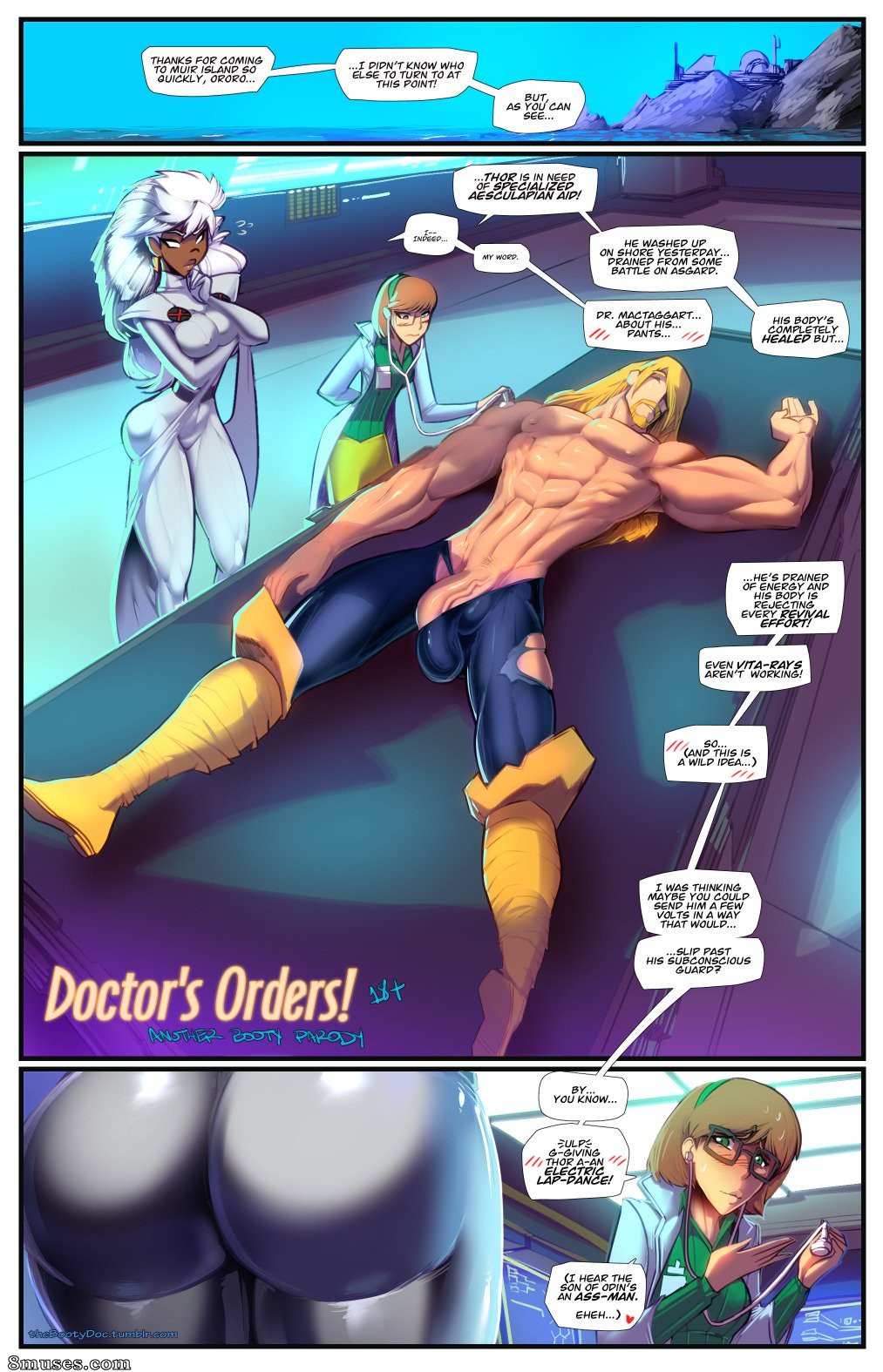 Fred Perry Comics - Doctors Orders - Page 1
