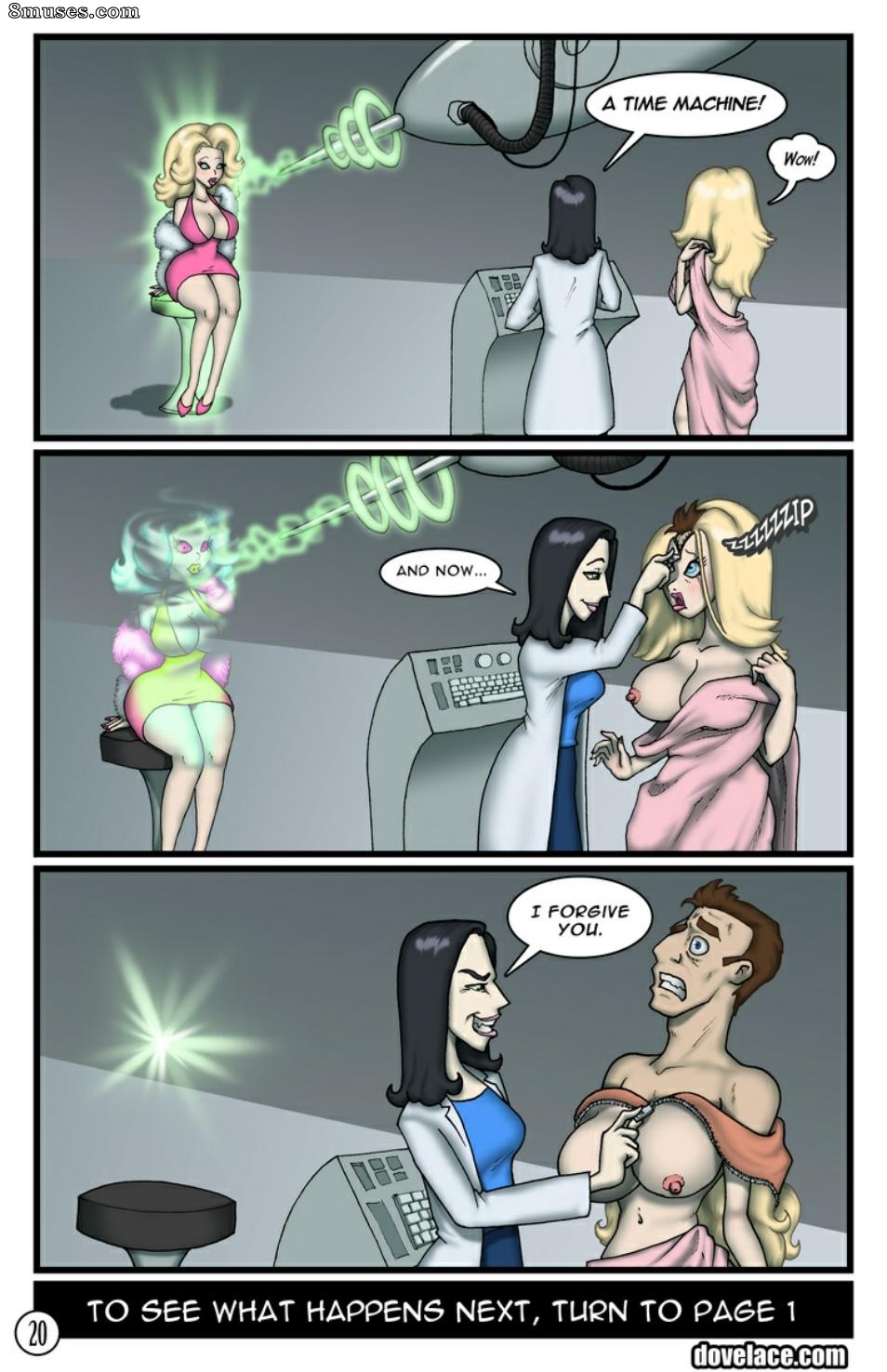 Page 21 | TG-Comics/DovSherman-Dovlace/Time-Bimbo | 8muses - Sex Comics