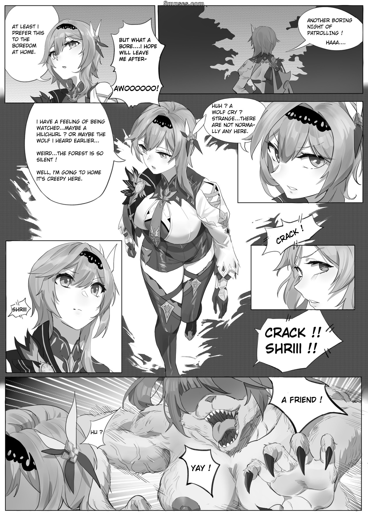 Zobbie - Mona's curse III - Page 1
