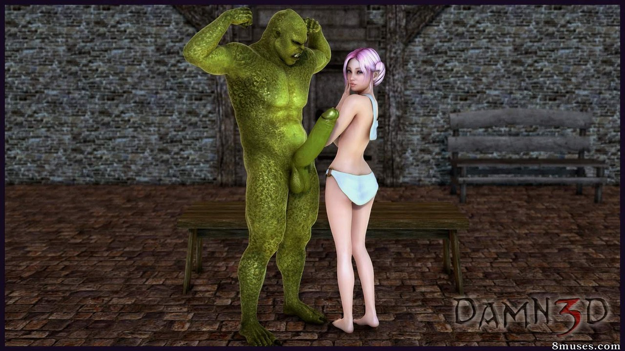 Damn3D Comics - Orc adolescente - Página 1