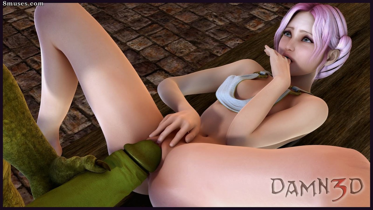 Damn3D Comics - Orc adolescente - Página 6