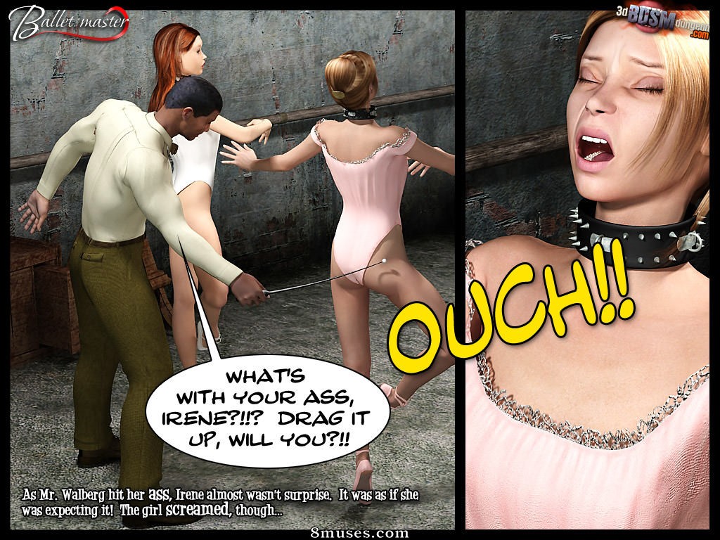 3D BDSM Dungeon Comics - Mestre de balé - Página 7