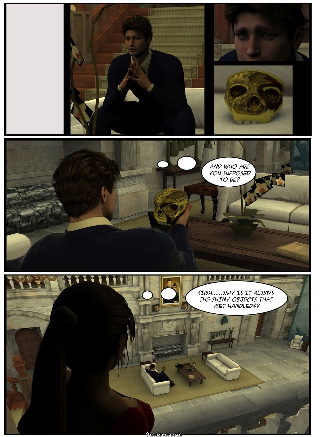 Sasha2000Dog Comics - Negotiation - Page 1