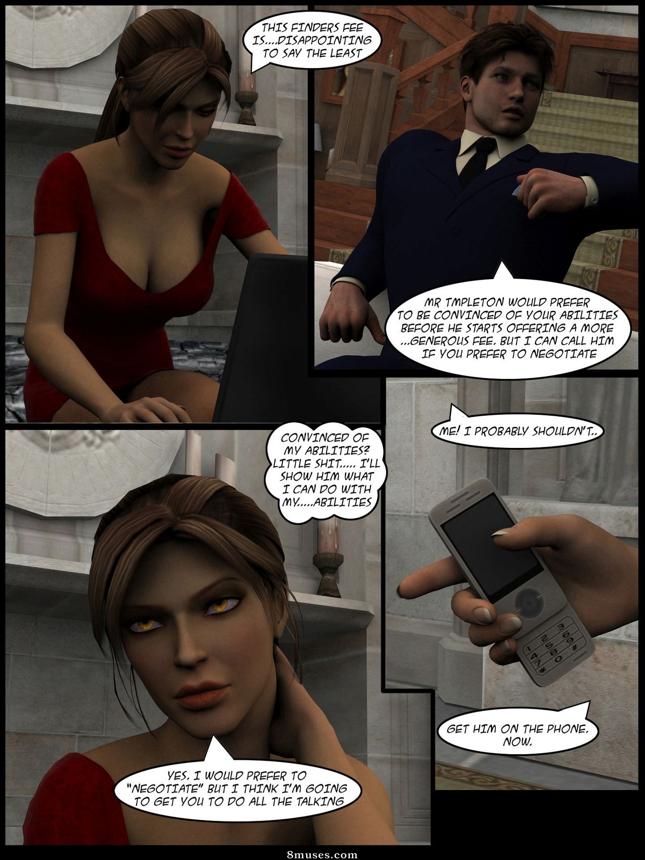 Sasha2000Dog Comics - Negotiation - Page 5