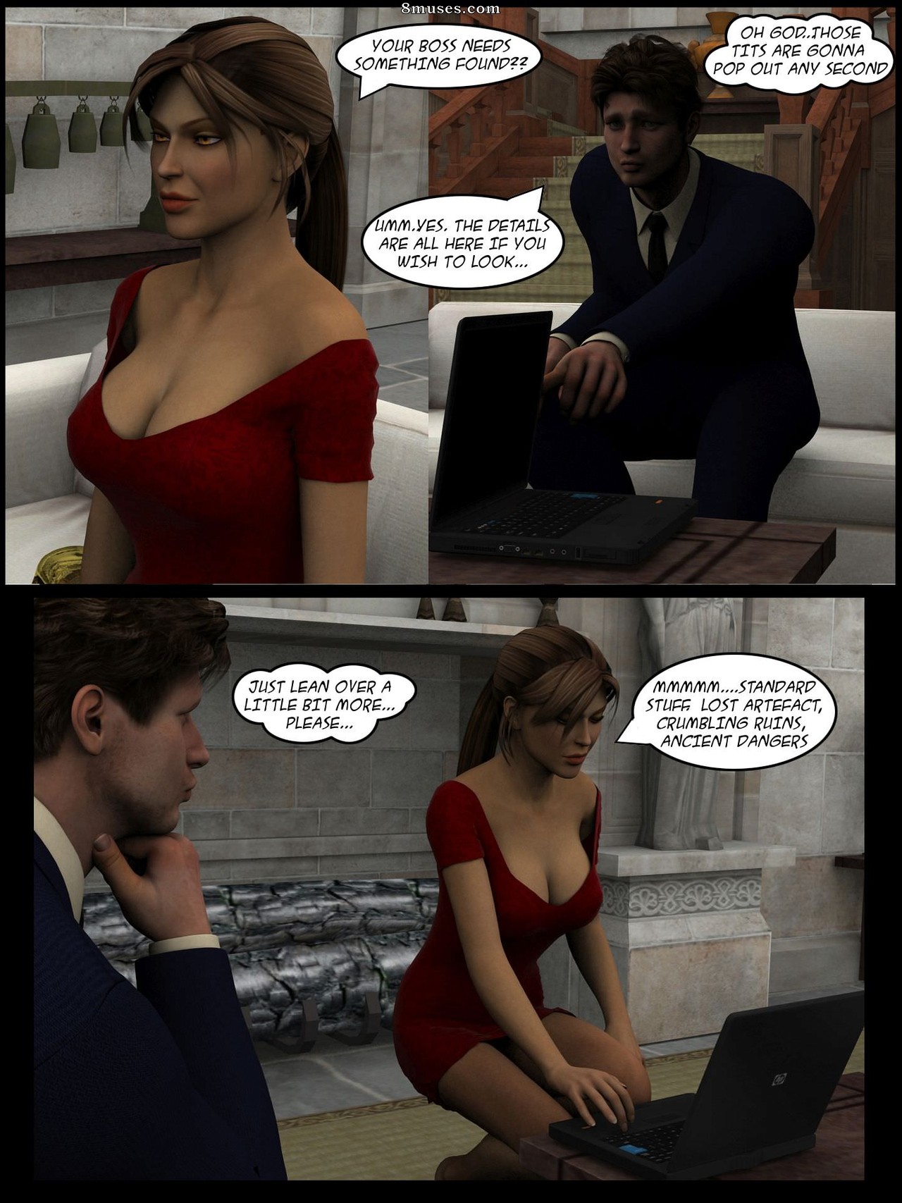 Sasha2000Dog Comics - Negotiation - Page 4