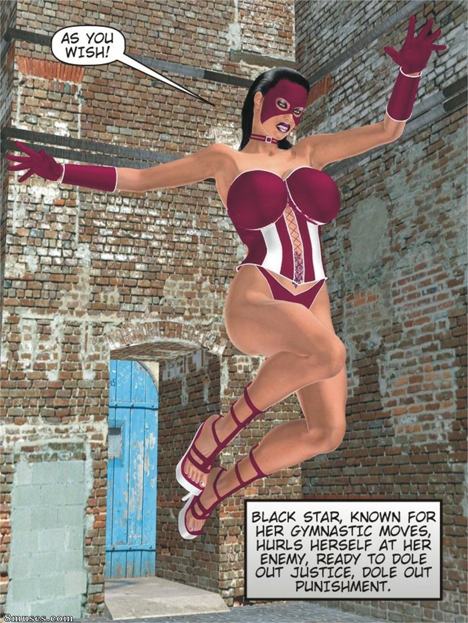 Captured-Heroines Comics - Estrella oscurecida - Página 6