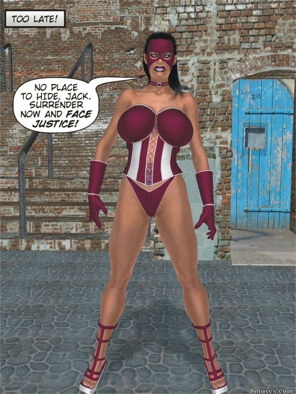 Captured-Heroines Comics - Estrella oscurecida - Página 3