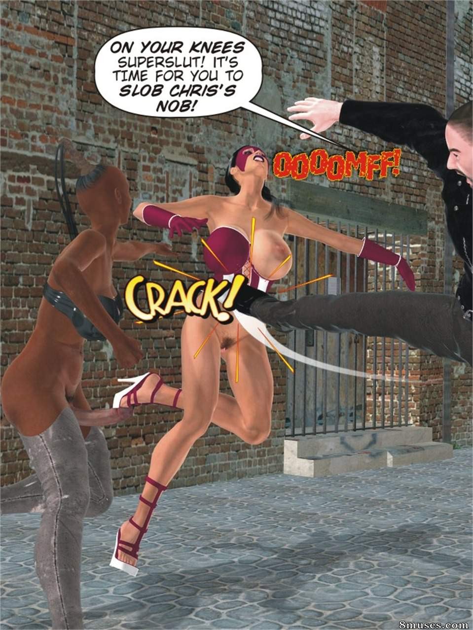 Captured-Heroines Comics - Estrella oscurecida - Página 24