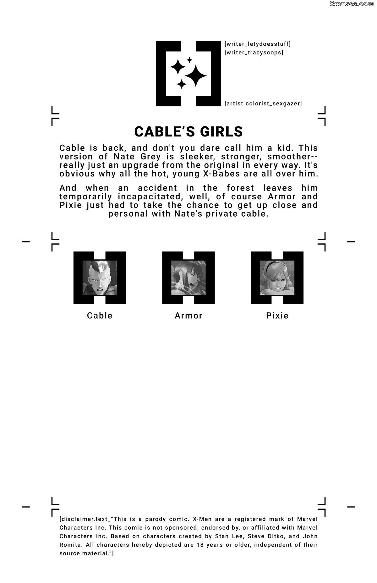House Of XXX - Cable's Girls - Issue 1 - Page 2