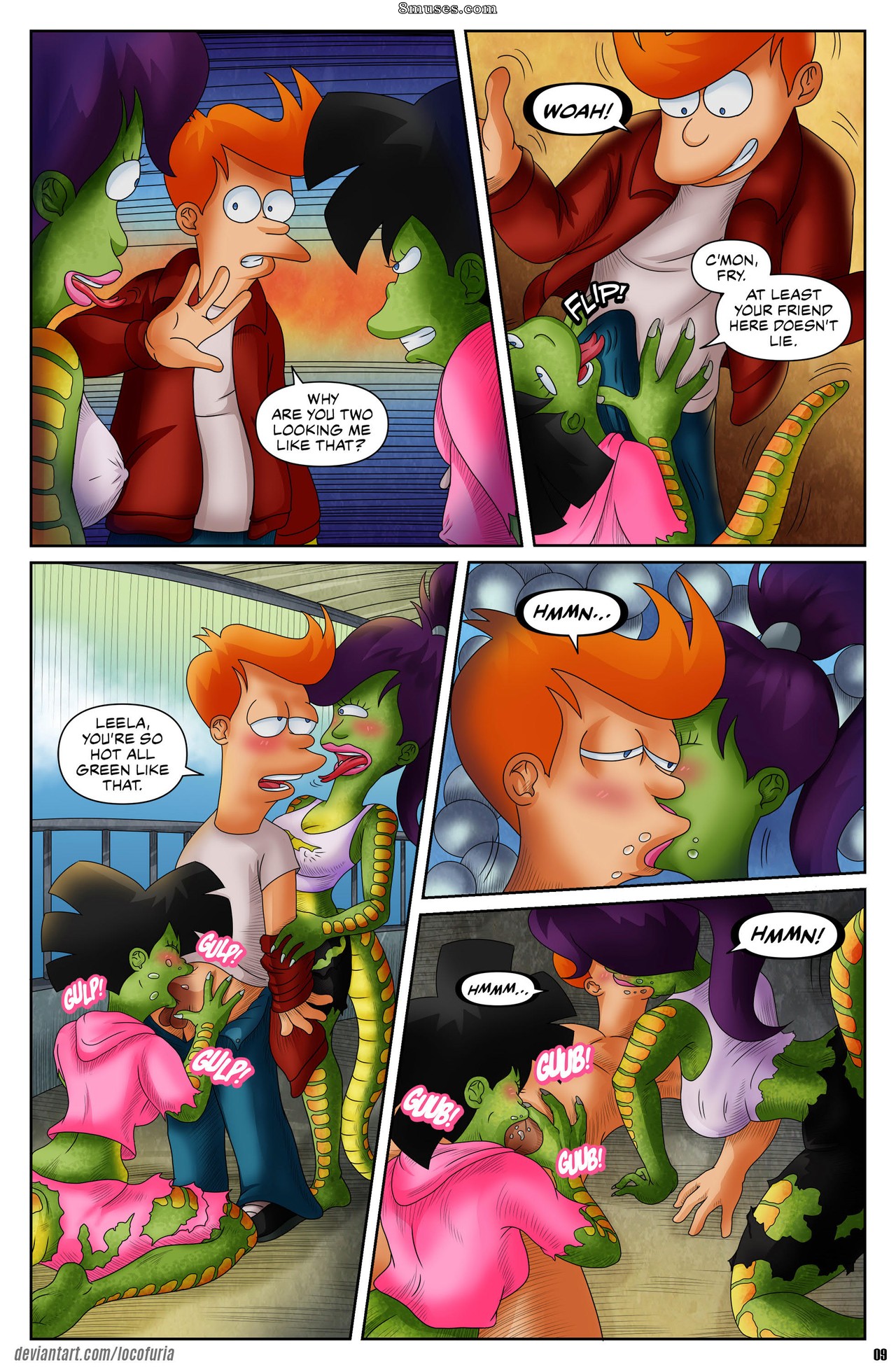 Locofuria Comics - Noche de chicas fuera - Página 12