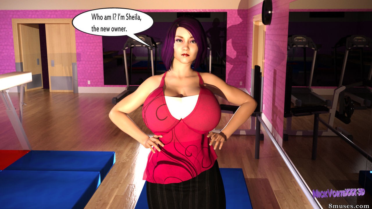 NickVorteXXX3D - Night At The Gym - Page 15