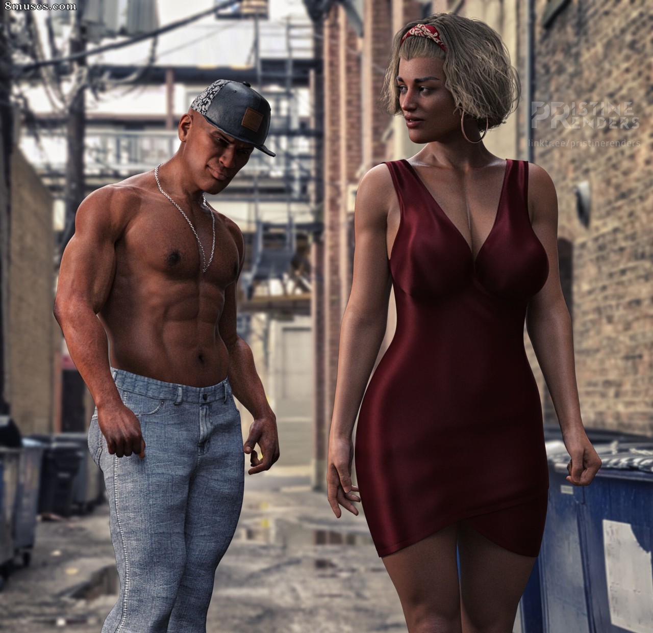 PristineRenders - Wrong Turn - Left Facialized! - Page 1