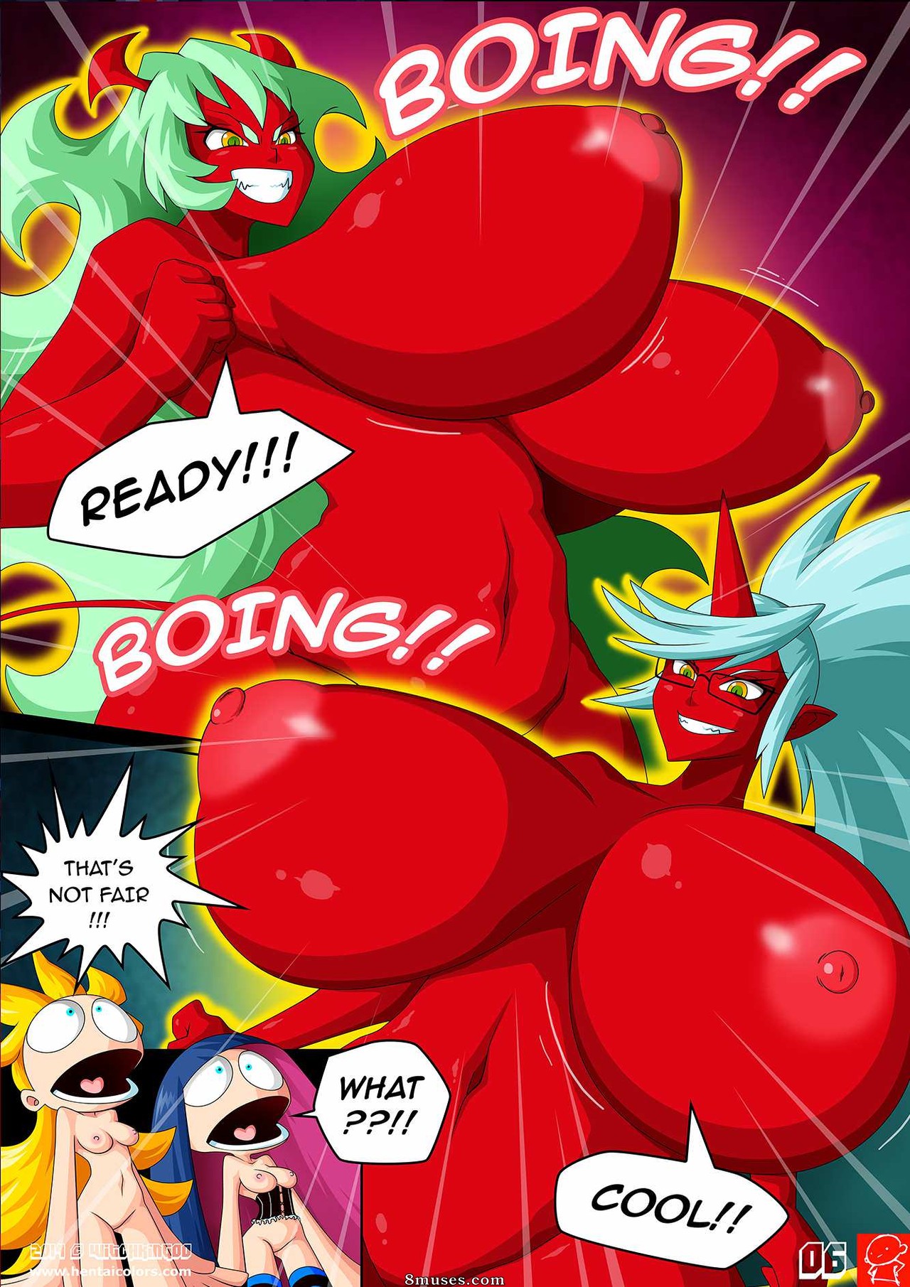 Witchking00 Comics - Panty and Stocking Angels vs Demons - Page 7