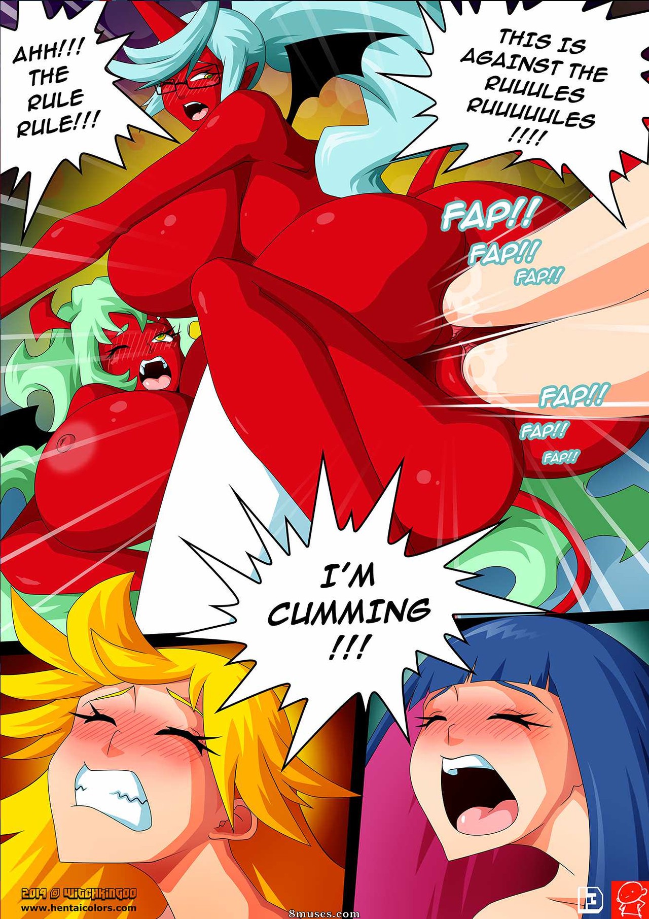 Page 14 | Witchking00-Comics/Panty-and-Stocking-Angels-vs-Demons | 8muses -  Sex Comics