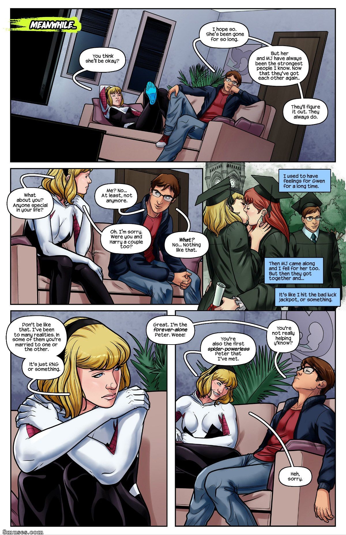 Tracy Scops Comics - Ghost Spider VS. Green Goblin - Page 6