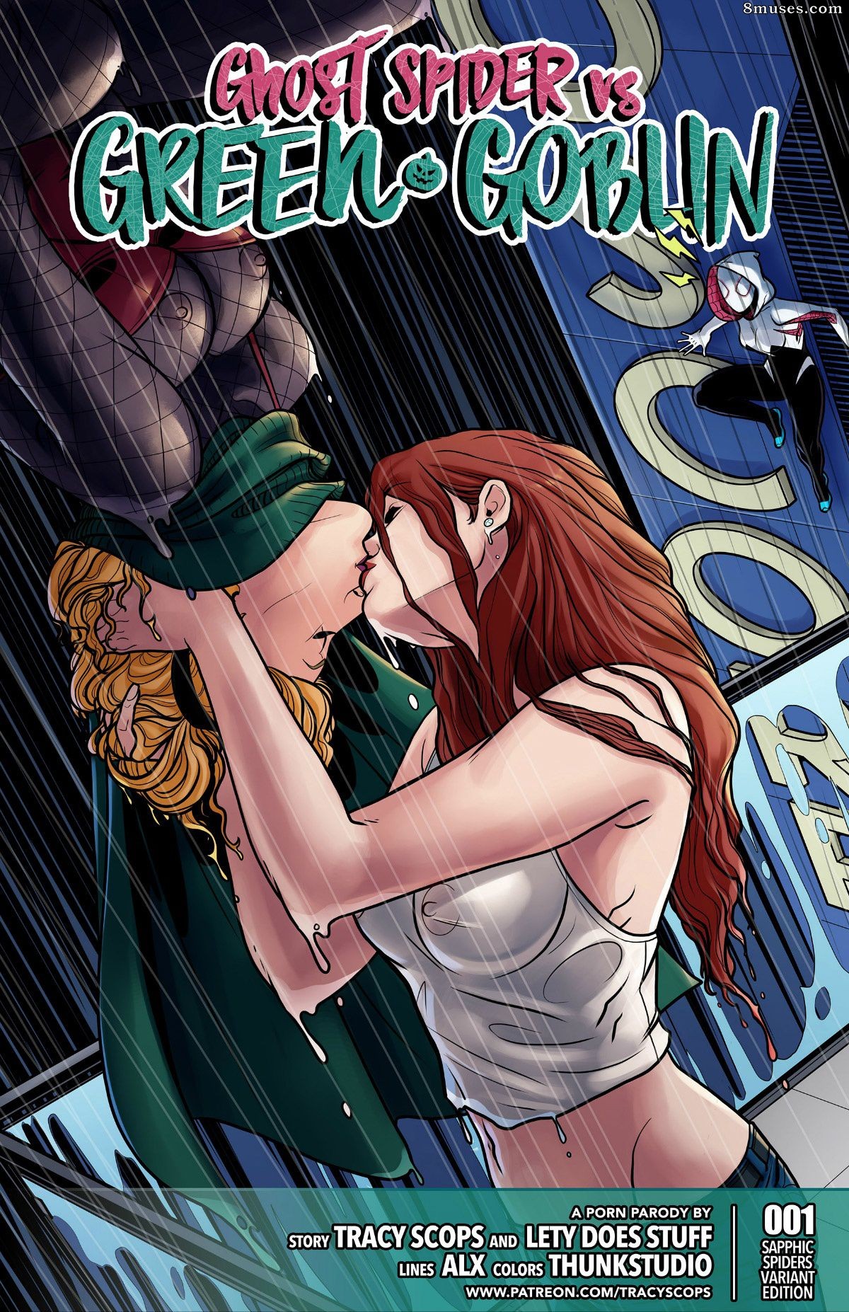Tracy Scops Comics - Ghost Spider VS. Green Goblin - Page 1