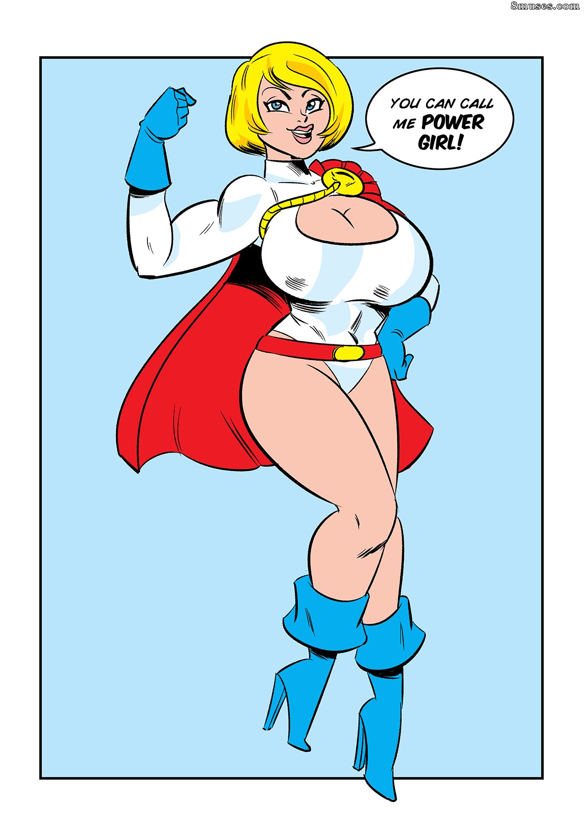 Glassfish Comics - Power Girl Project - Page 1