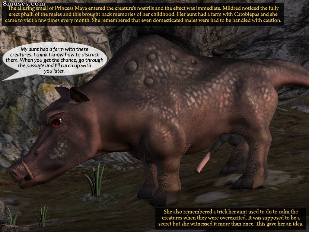 3DMonsterStories.com Comics - Novia del dragón - Página 127