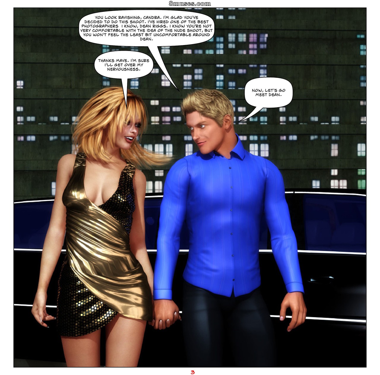 Digital Empress-Captain Trips Comics - La actriz - Página 3