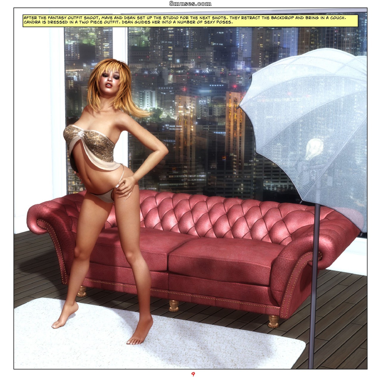 Digital Empress-Captain Trips Comics - La actriz - Página 9