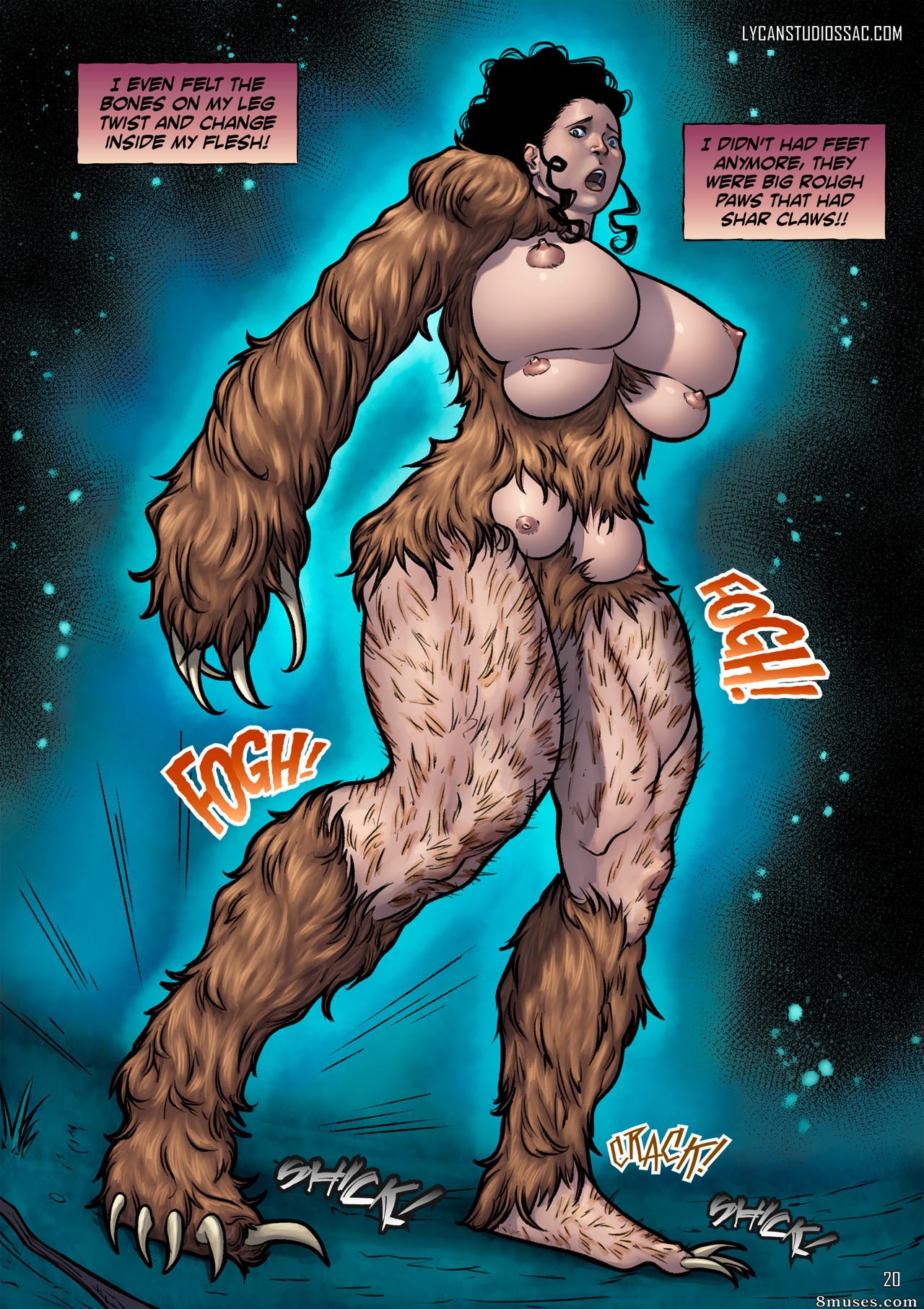 Locofuria Comics - 100 Ways to Become a Monster 33 - Bear With Me - Page 23