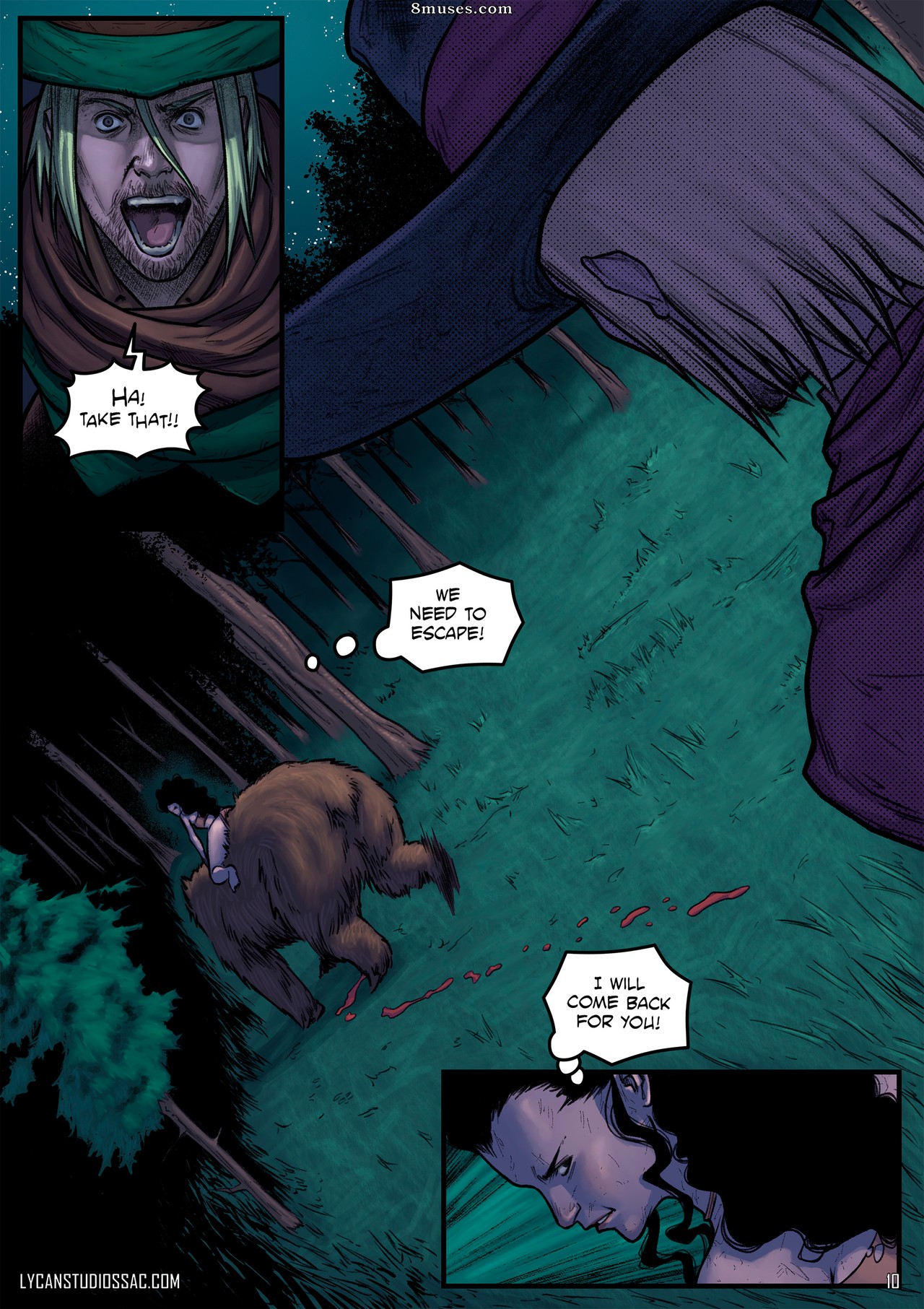 Locofuria Comics - 100 Ways to Become a Monster 33 - Bear With Me - Page 13