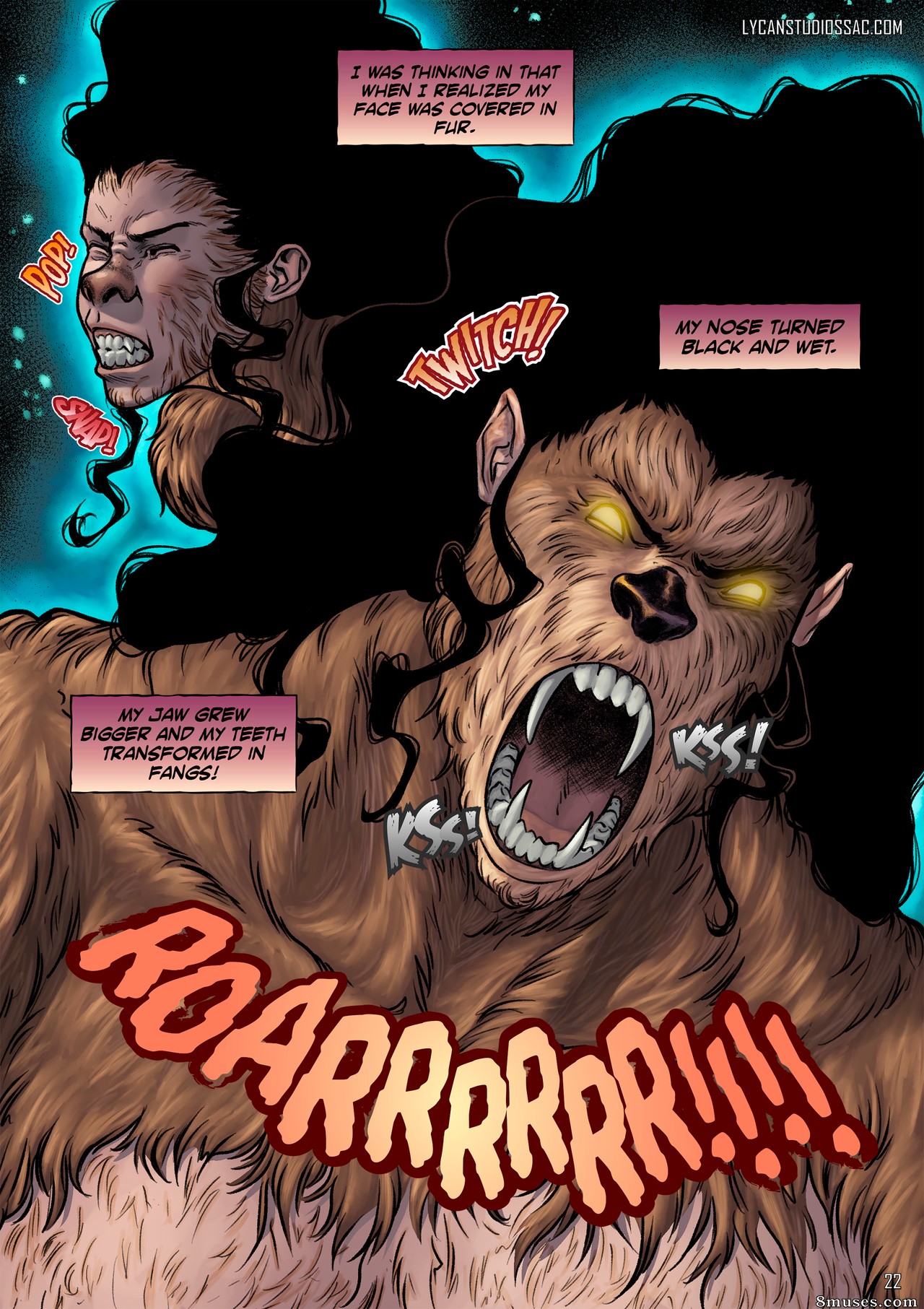 Locofuria Comics - 100 Ways to Become a Monster 33 - Bear With Me - Page 25