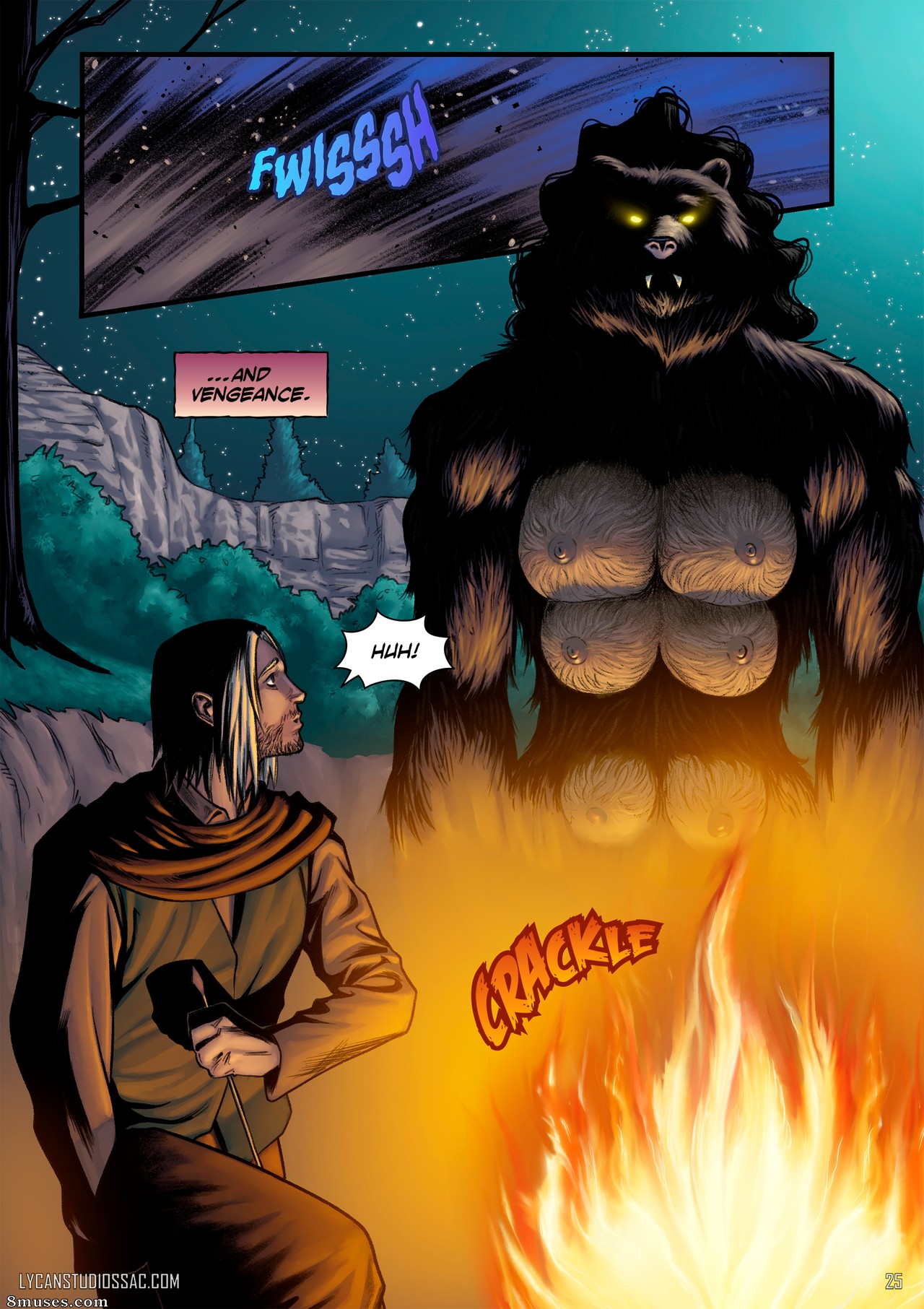 Locofuria Comics - 100 Ways to Become a Monster 33 - Bear With Me - Page 28